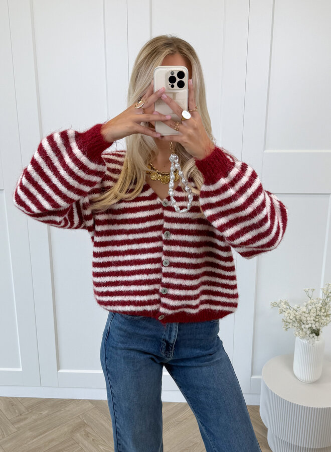 Vest Sophie rood