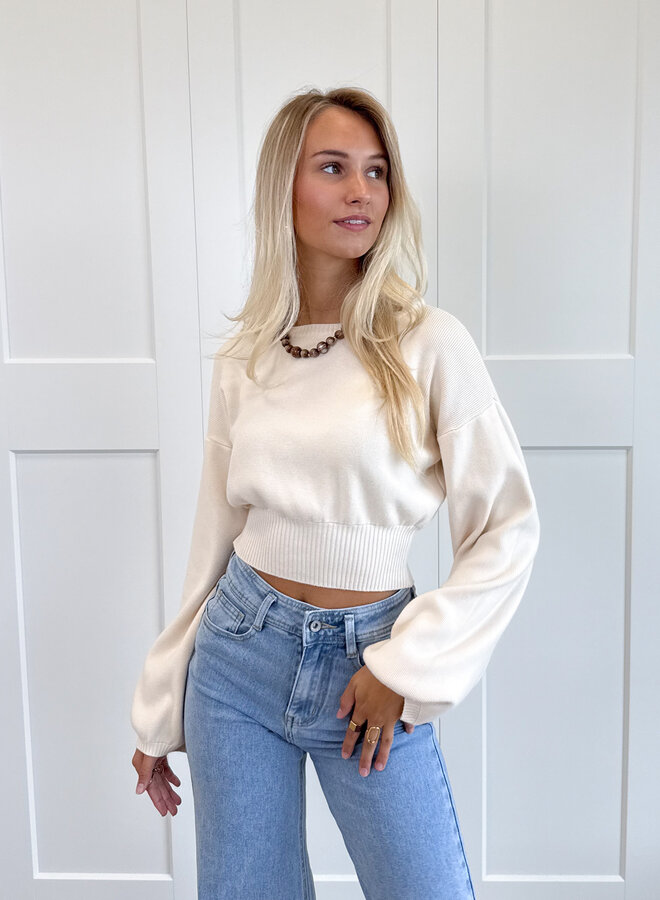 Trui June beige