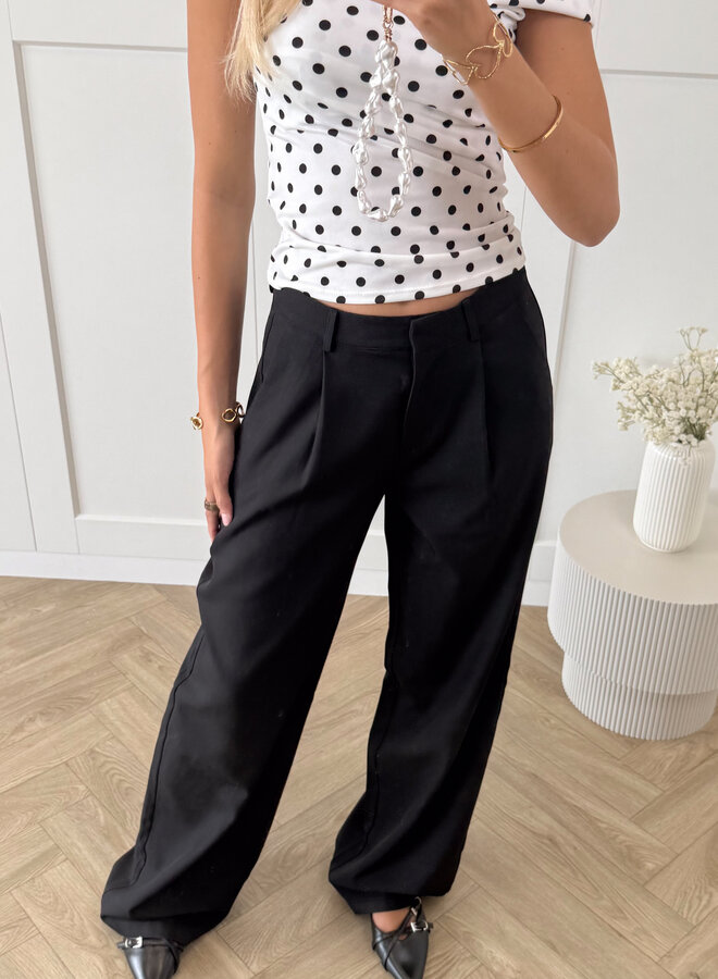 Pantalon Amélie zwart