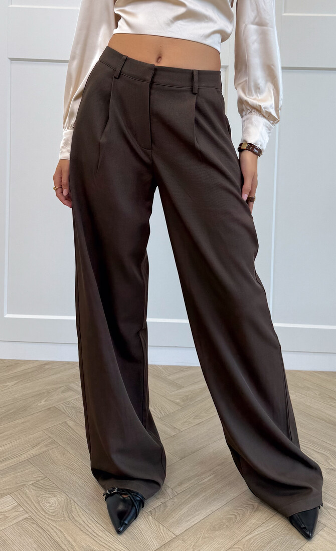 Pantalon Amélie bruin