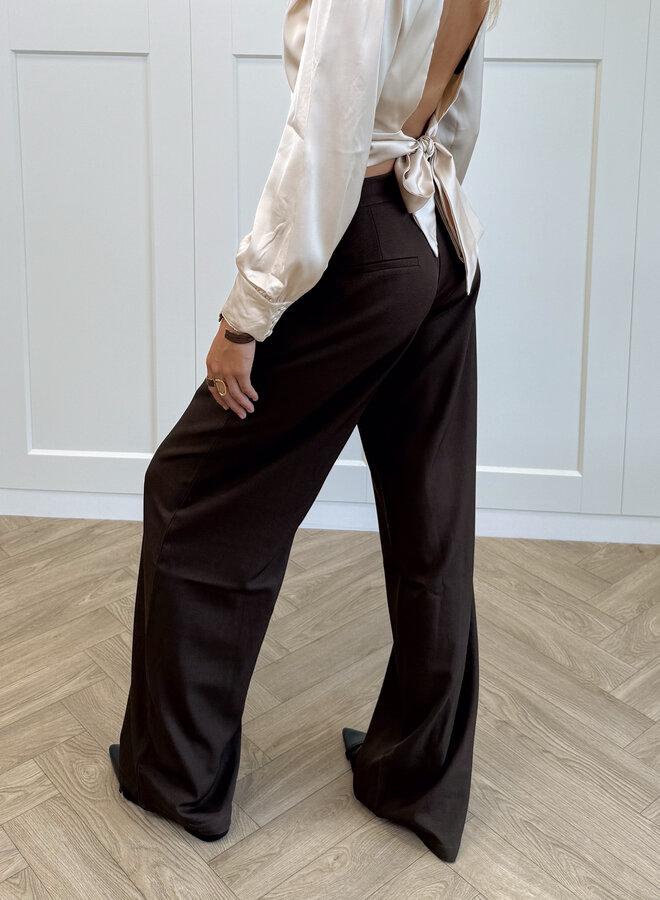 Pantalon Amélie bruin