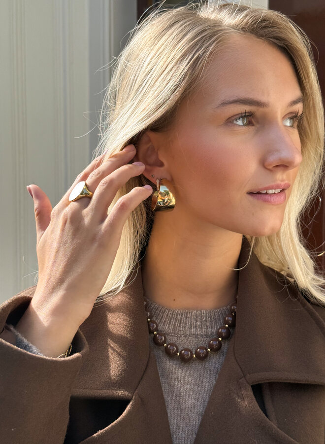 Bold & Gold Oorbellen