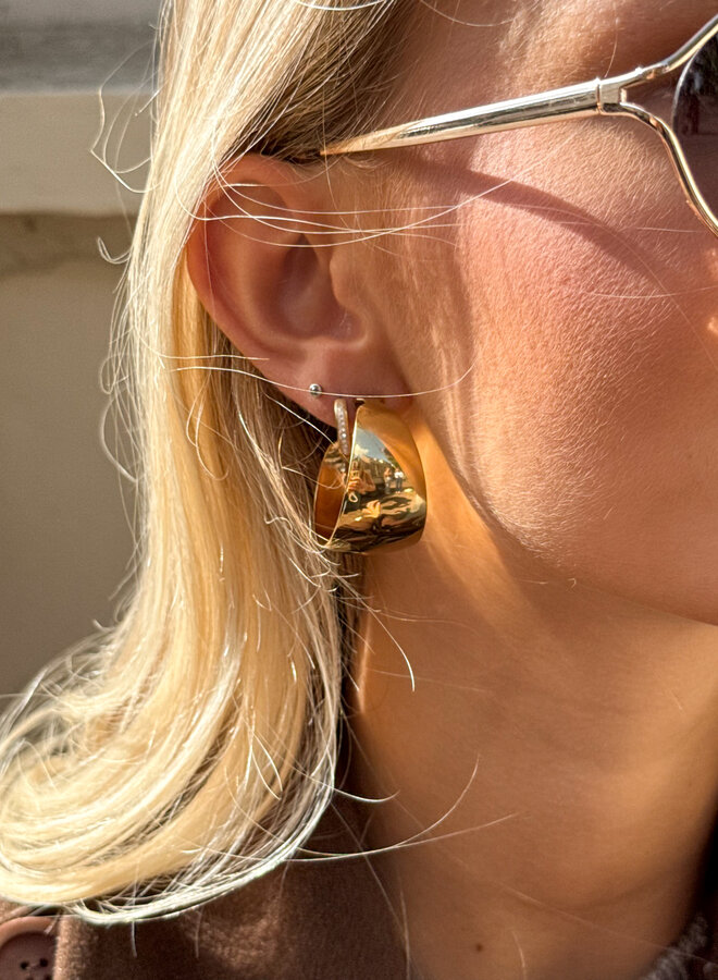 Bold & Gold Oorbellen