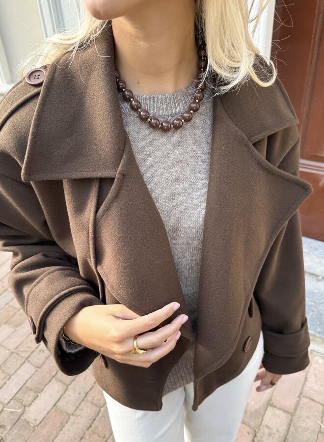 Choco kralenketting