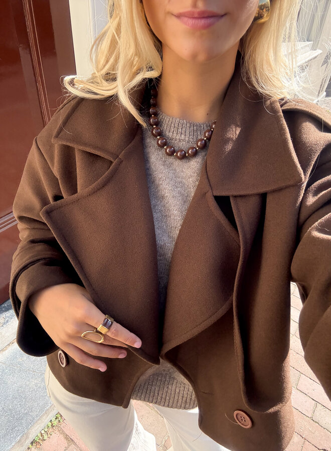 Choco kralenketting