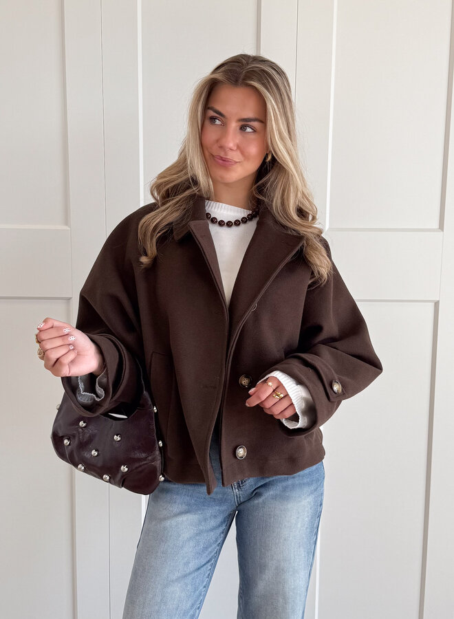 Coat Angel bruin