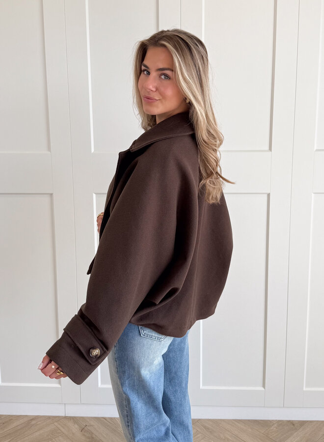 Coat Angel bruin