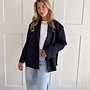 Oversized blazer Aveline navy