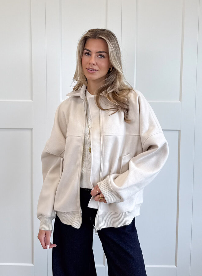 Bomberjas Taila beige