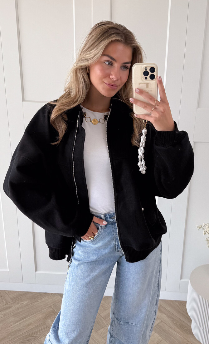Bomberjas Taila zwart