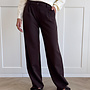 Pantalon low waist Steff bruin