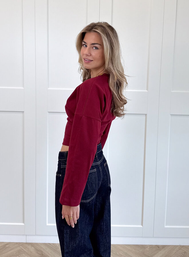 Sweater Romy bordeaux