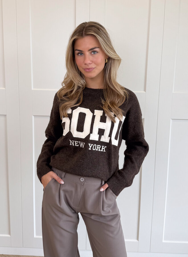 Trui Soho bruin