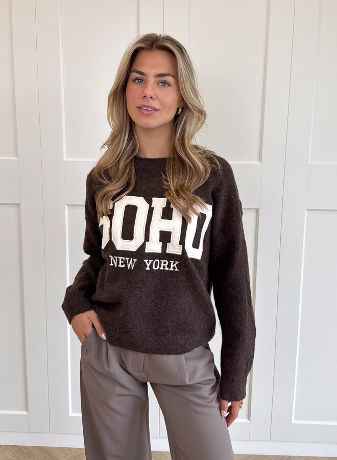 Trui Soho bruin