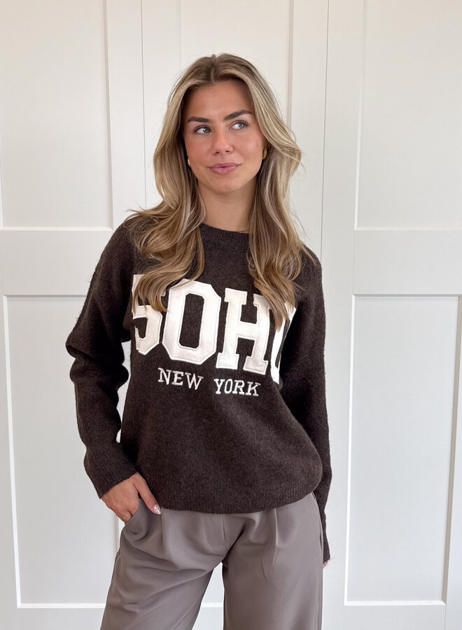 Trui Soho bruin