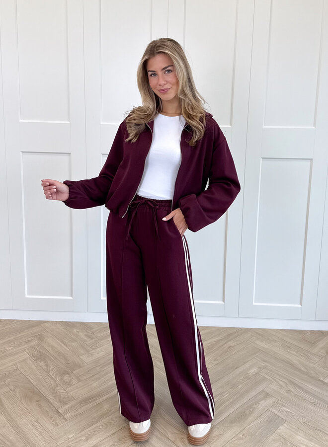 Bomberjas Noor bordeaux