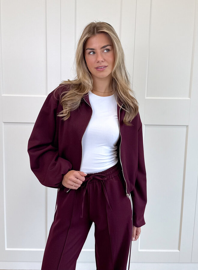 Bomberjas Noor bordeaux