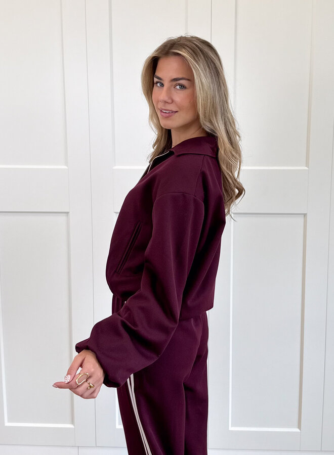 Bomberjas Noor bordeaux