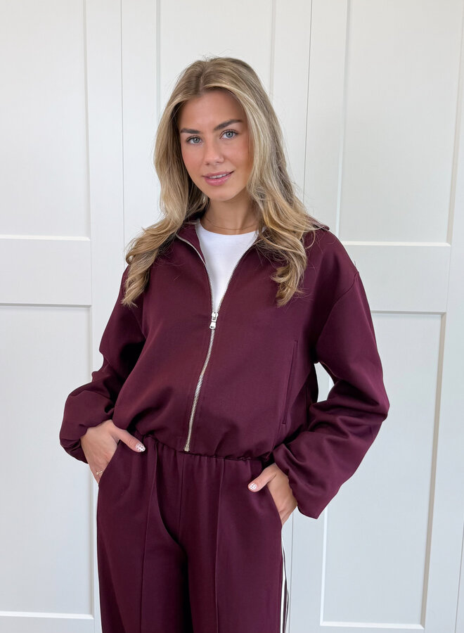 Bomberjas Noor bordeaux