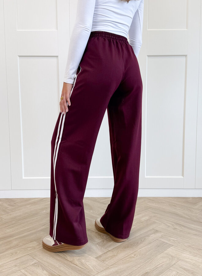 Broek Roxanne bordeaux