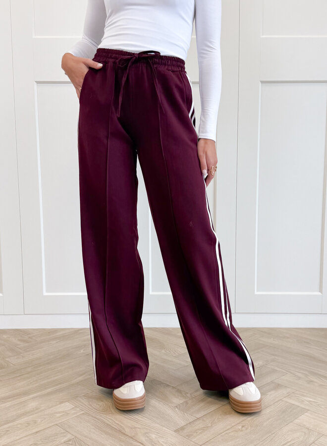 Broek Roxanne bordeaux