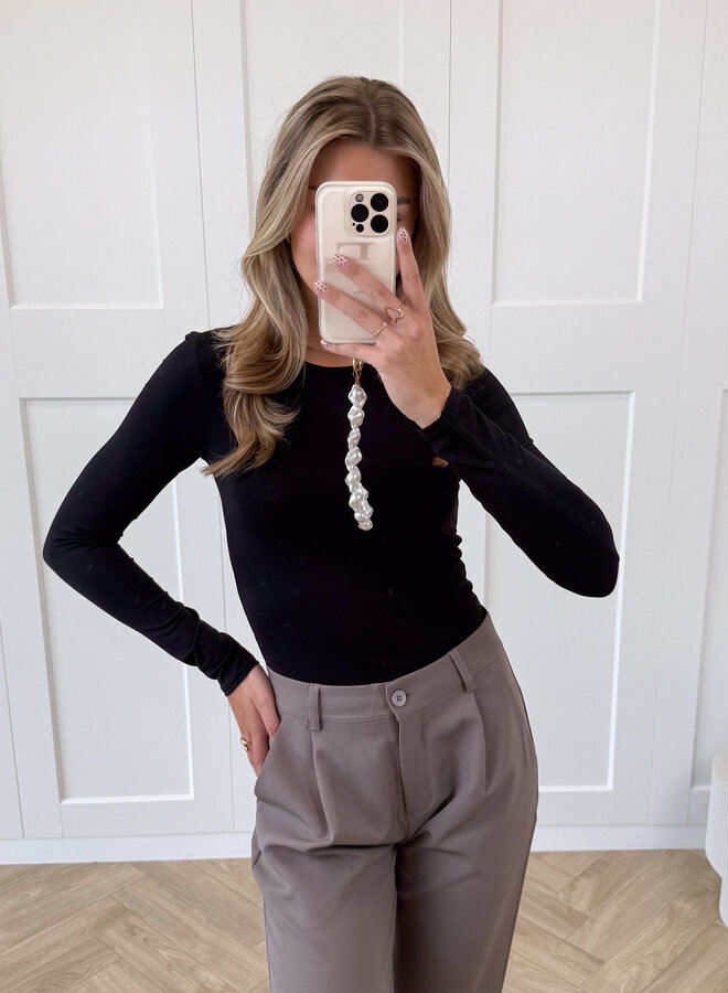 Basic Top Elise zwart