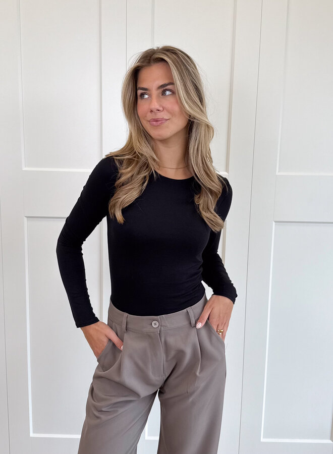 Basic Top Elise zwart