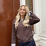Sweater blouse Fiona bruin