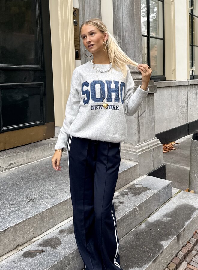 Trui Soho grijs