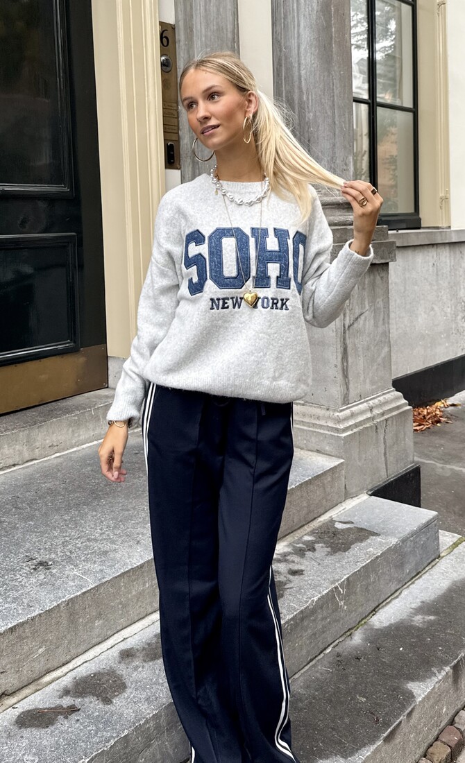 Trui Soho grijs