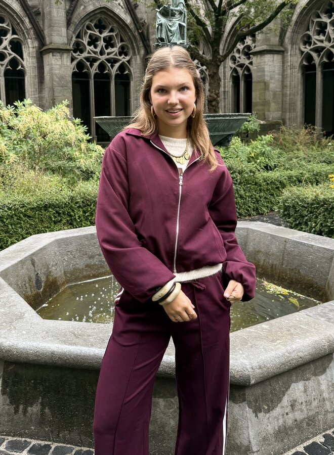 Bomberjas Noor bordeaux