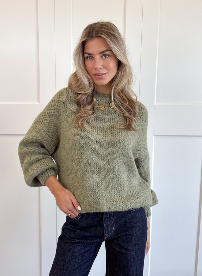 Trui Ella groen