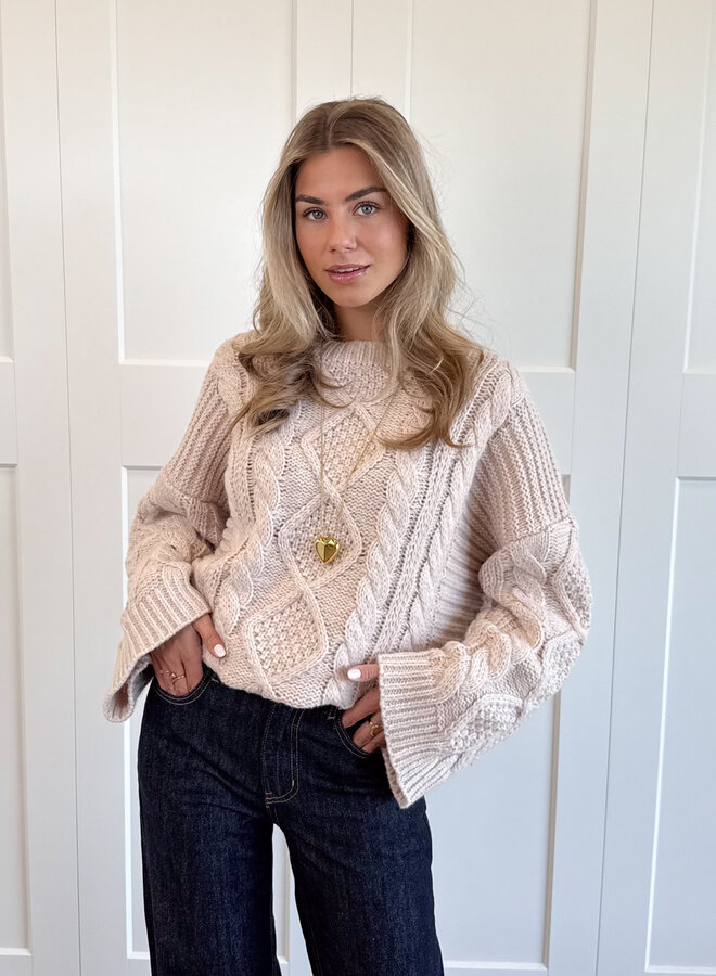Trui Cecile beige