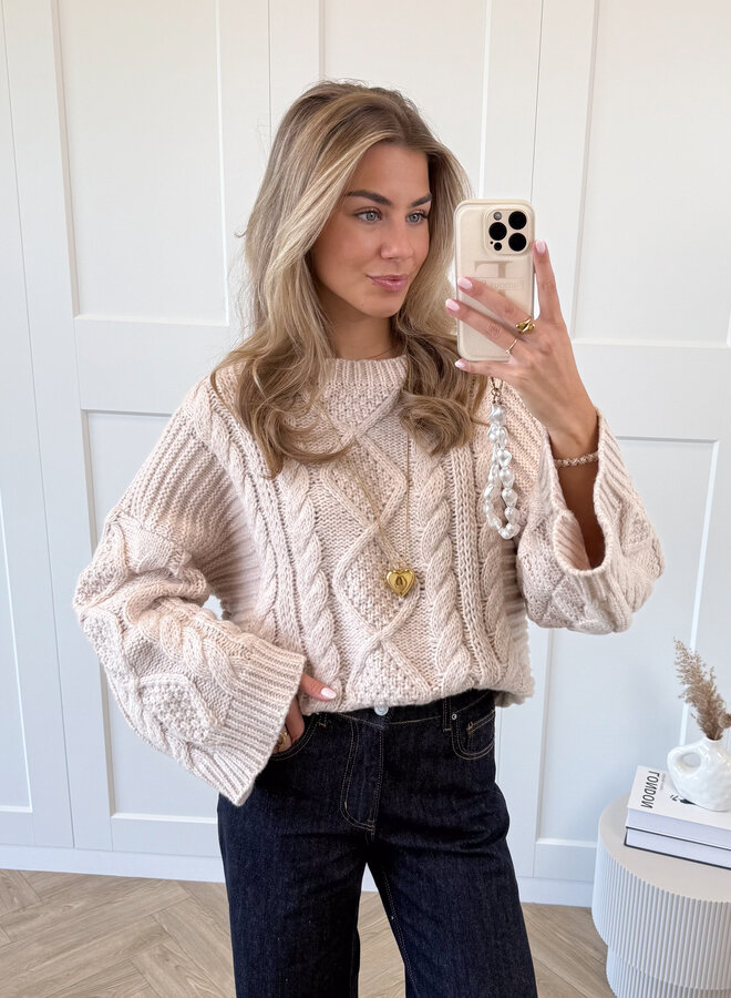 Trui Cecile beige
