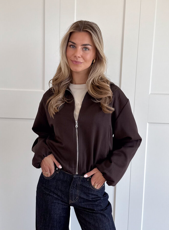 Bomberjas Noor bruin