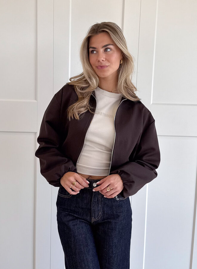 Bomberjas Noor bruin