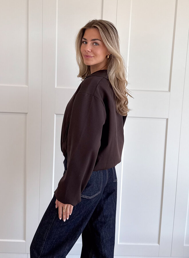 Bomberjas Noor bruin