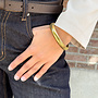 Bold gold bangle
