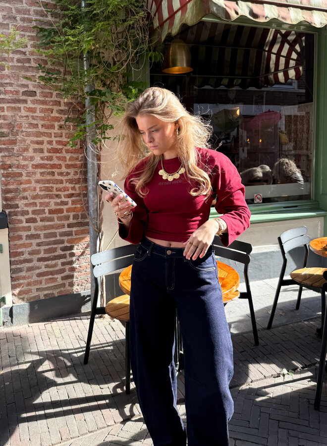 Sweater Romy bordeaux