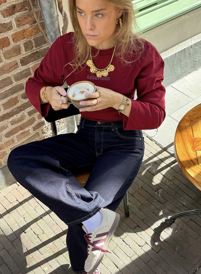 Sweater Romy bordeaux