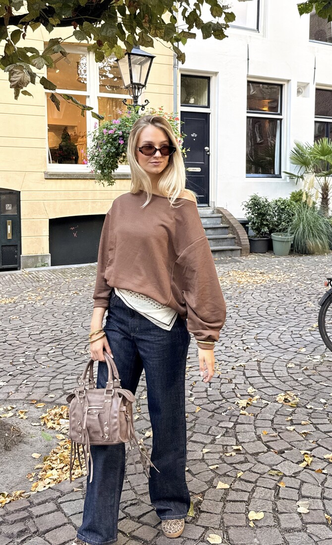 Sweater Aya camel