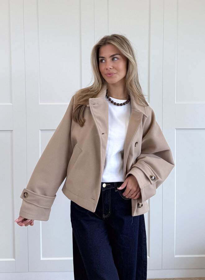 Coat Angel Licht Camel
