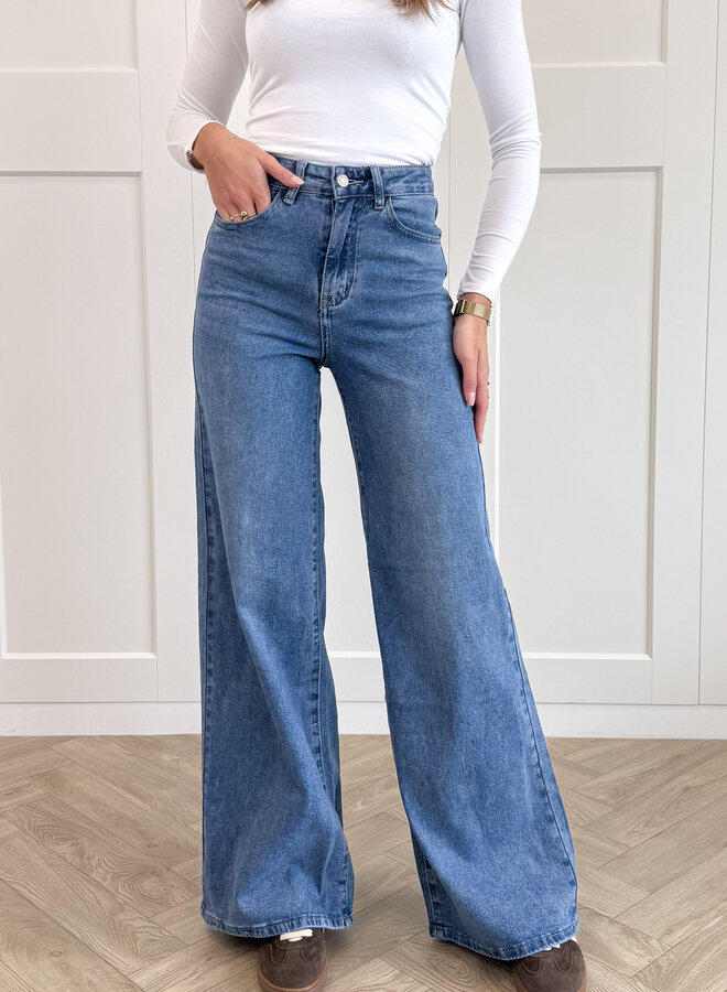 Jeans Faye Blauw