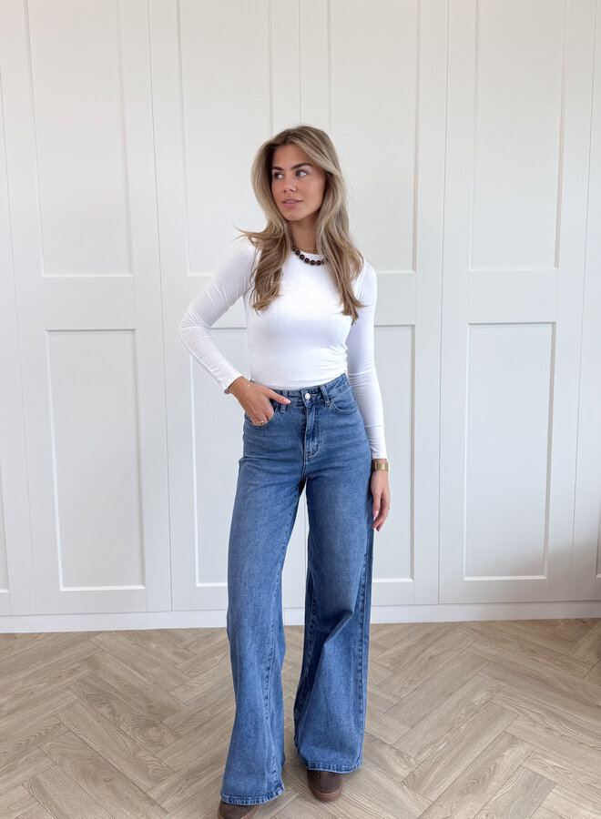Jeans Faye Blauw