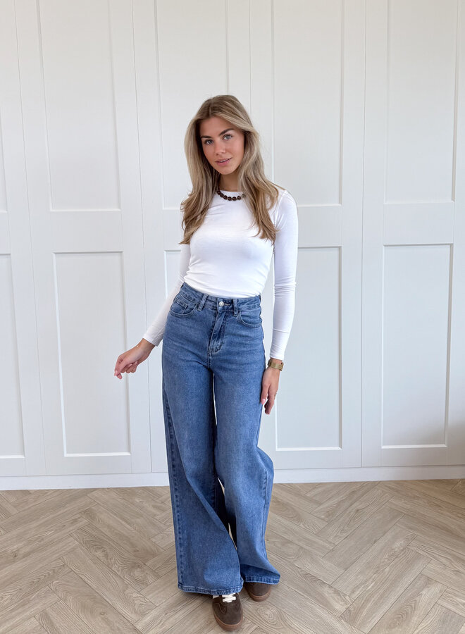Jeans Faye Blauw