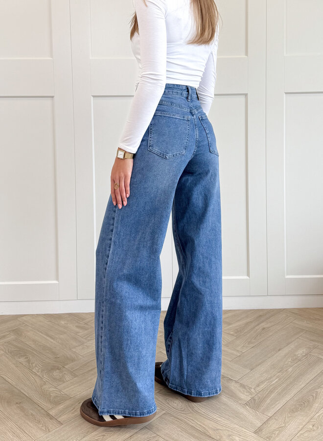 Jeans Faye Blauw