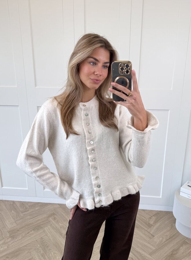 Vest Tess Beige