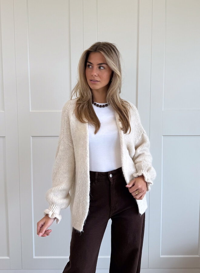 Vest Alix Beige