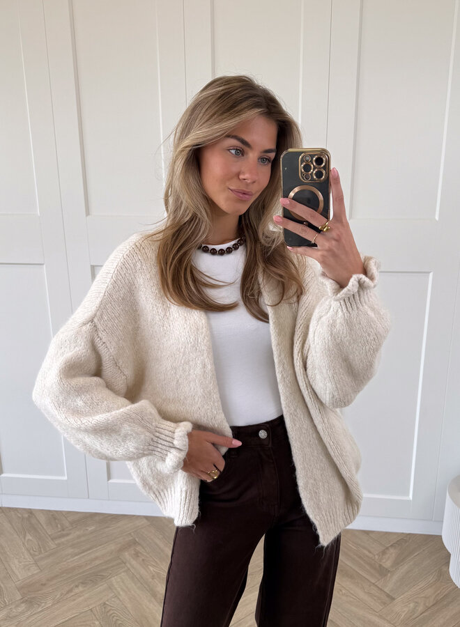 Vest Alix Beige