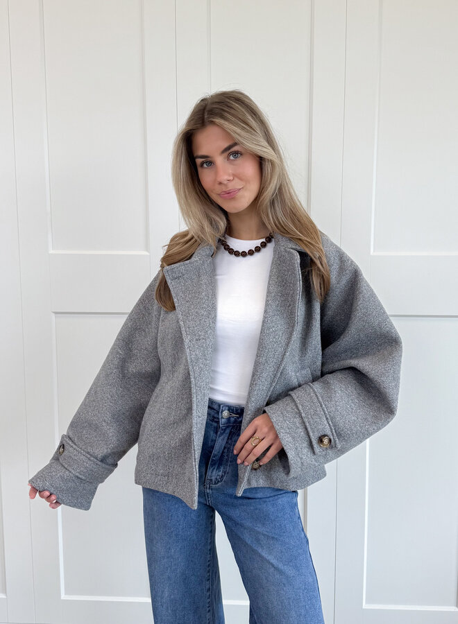 Coat Angel grijs